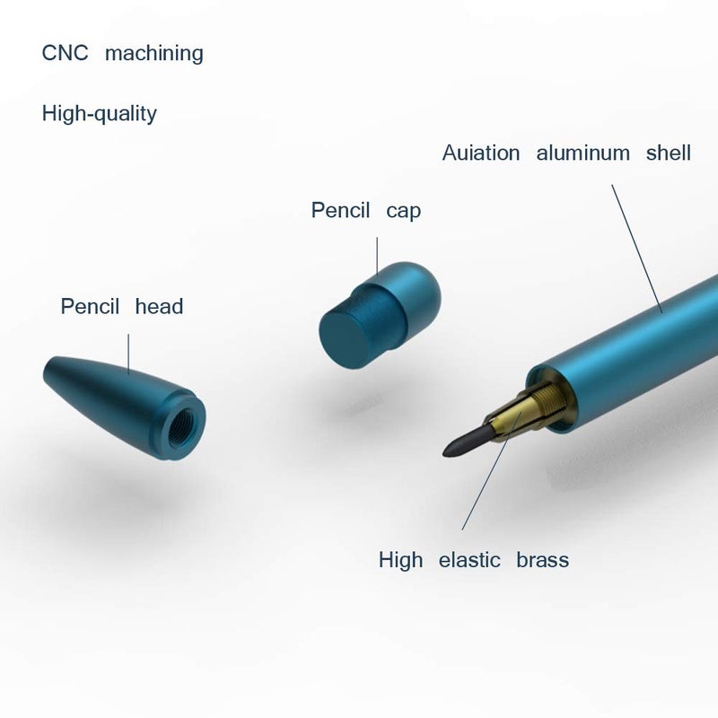 WSD Mechanical Pencil,Drawing Pencils,Sketch Pencils,Magnetic Control Pencil,Pencil Refills Diameter2.0mm, 2B Blue - Image 4